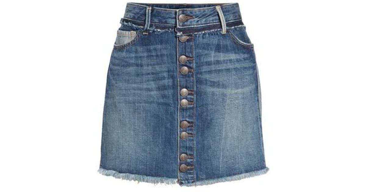 true religion jean skirt