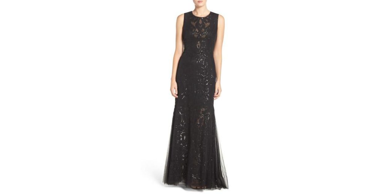 vera wang sequin dress