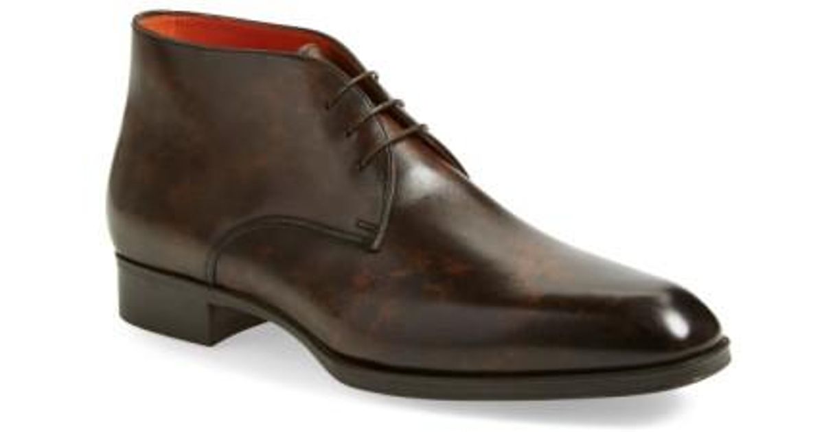 santoni chukka boots