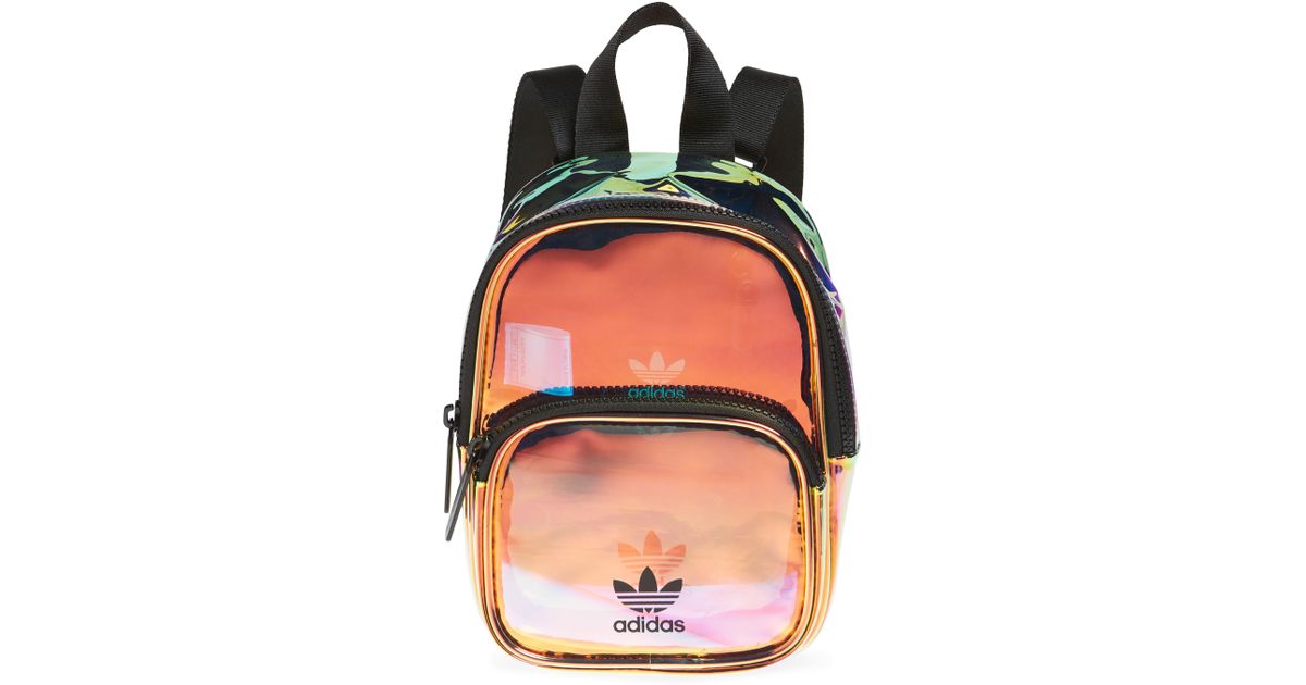 adidas clear backpack