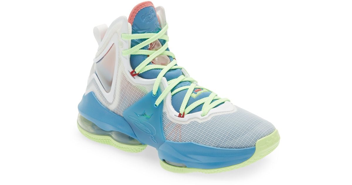Nike Lebron 19 Basketball Shoe in Blue Lyst