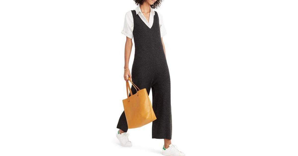madewell sweater jumpsuit