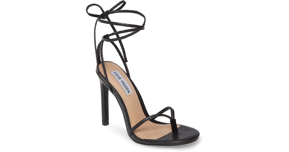 steve madden lace up sandals