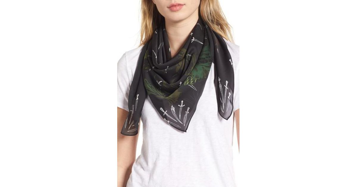 rag and bone silk scarf
