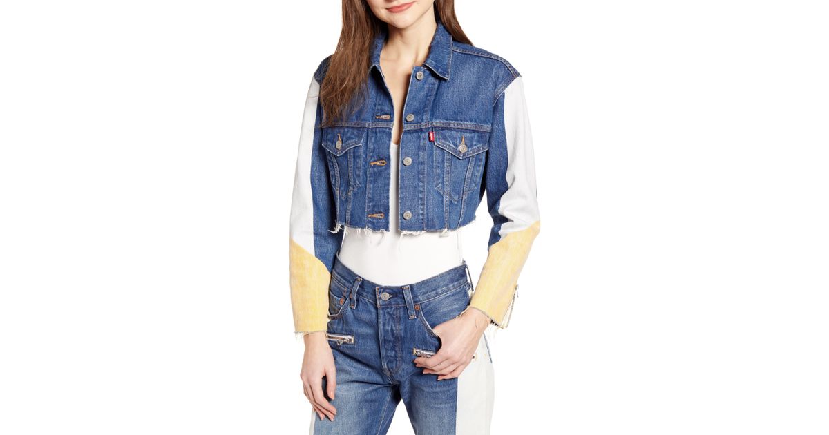 levi's colorblock jacket