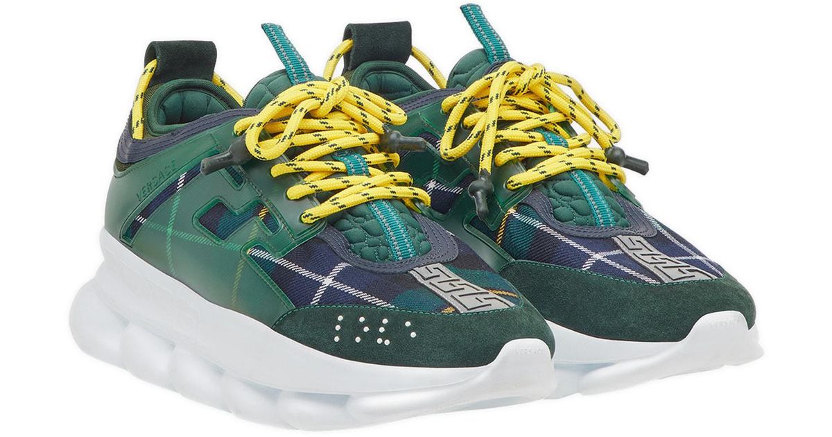 versace chain reaction neon green
