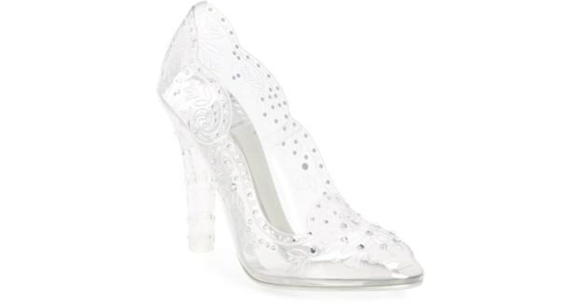 dolce and gabbana glass slipper pump