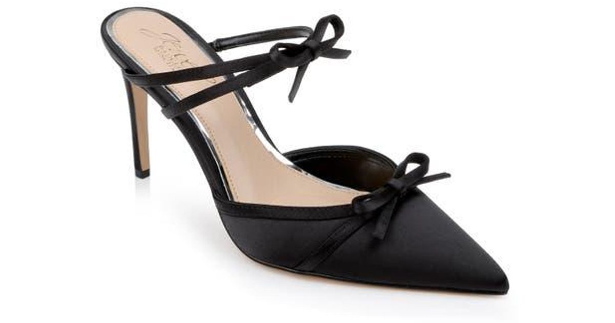 badgley mischka pointed toe pump