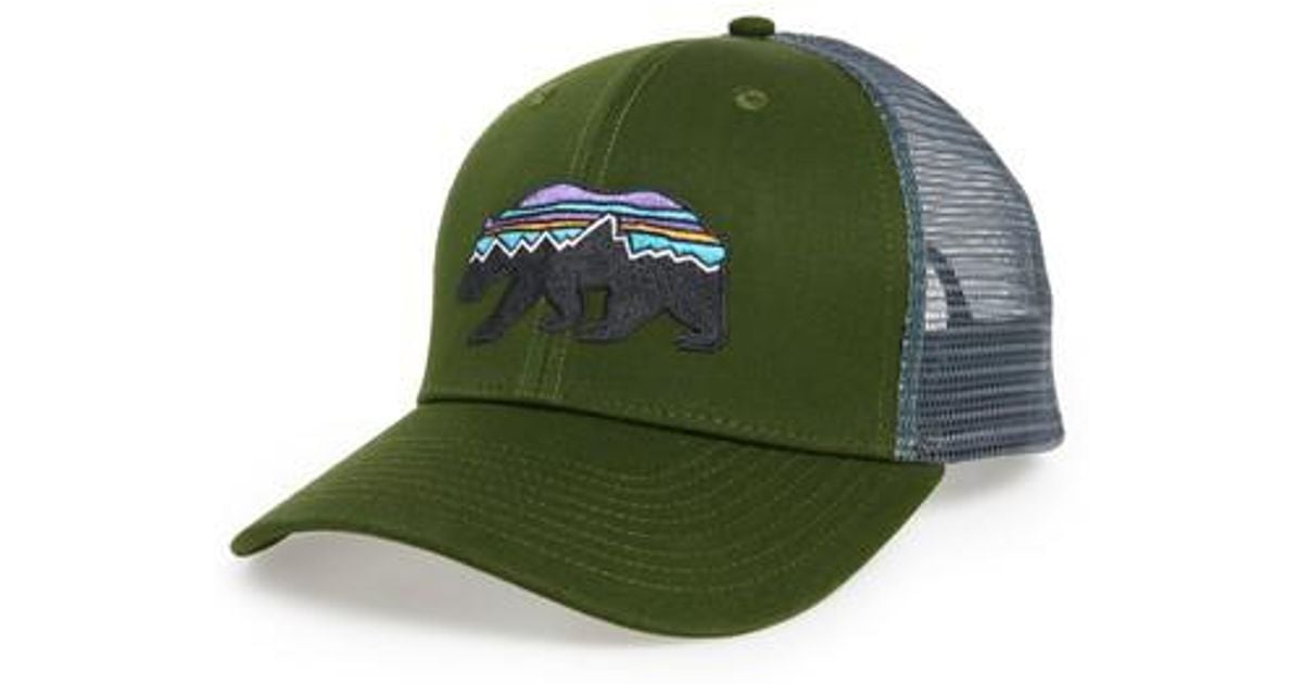 patagonia hat green