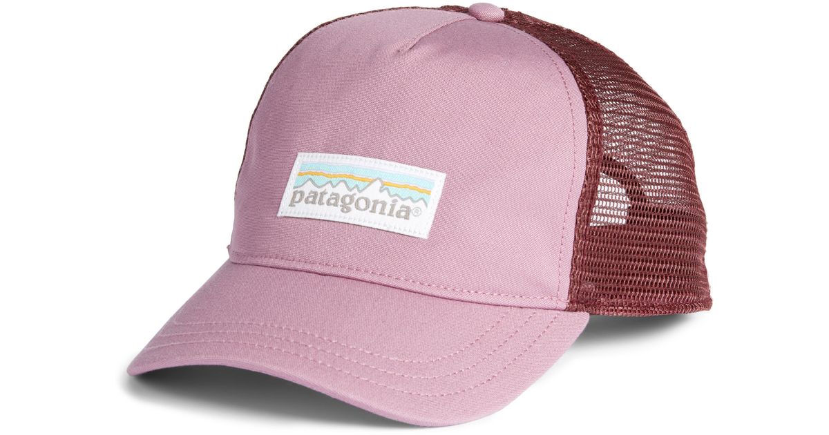 patagonia purple hat