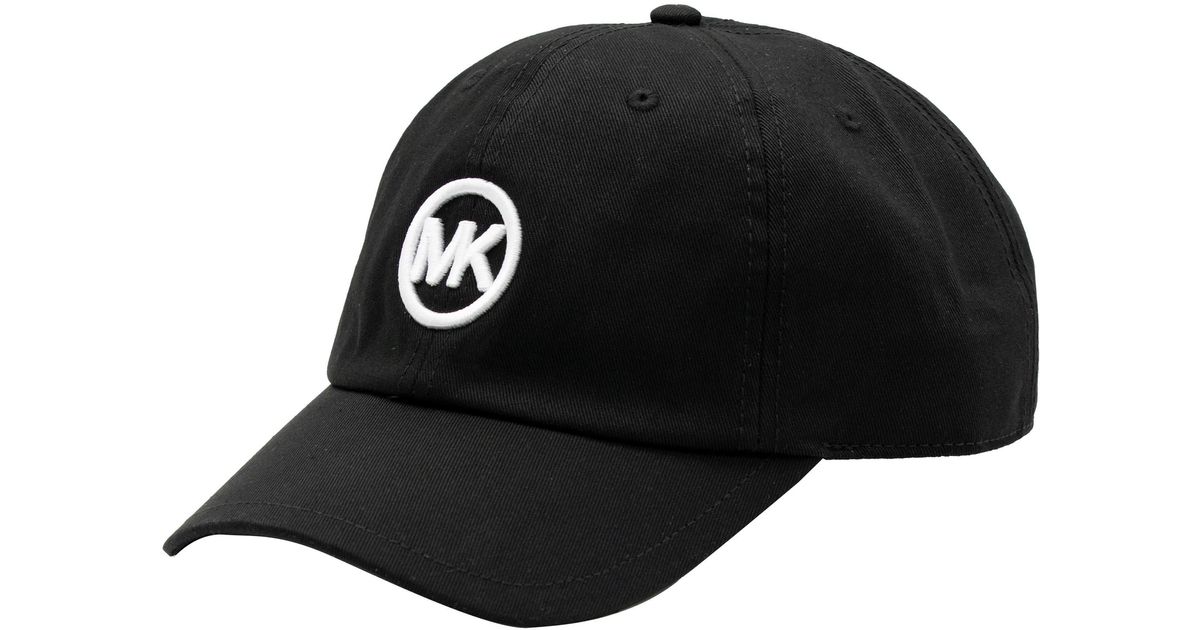 MICHAEL Michael Kors Logo Baseball Cap in Black Lyst
