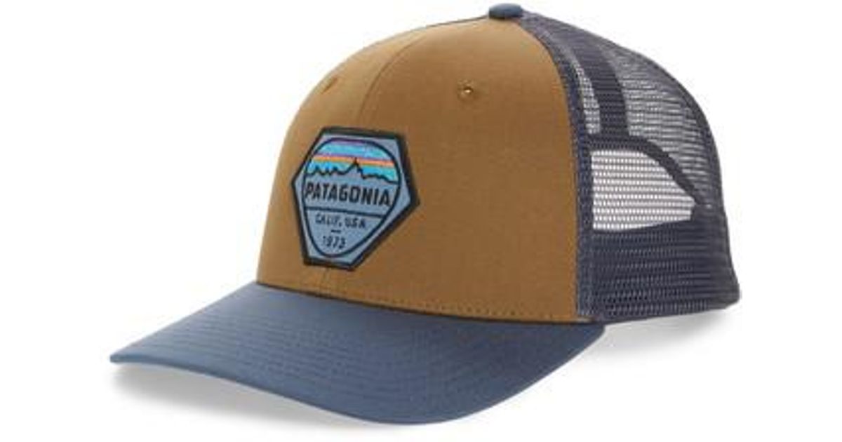 fitz roy hex trucker hat