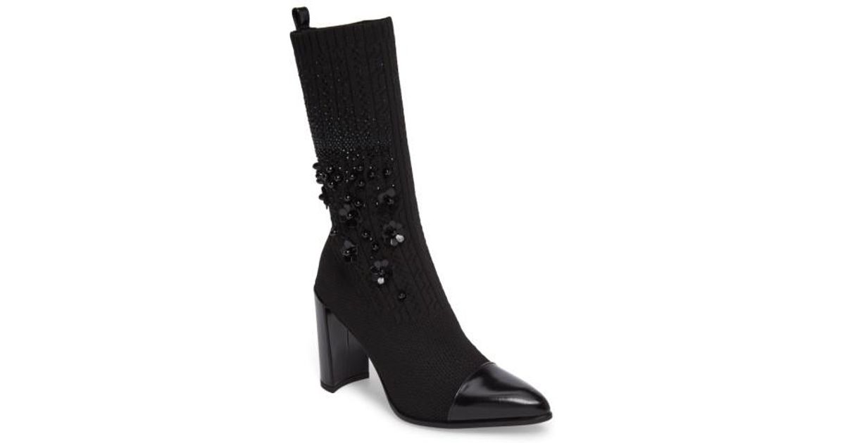 stuart weitzman sock hop boots