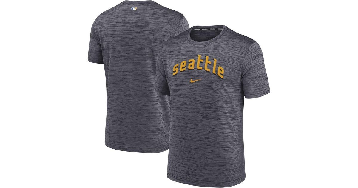Nike Seattle Mariners 2023 City Connect Velocity Practice Performance T