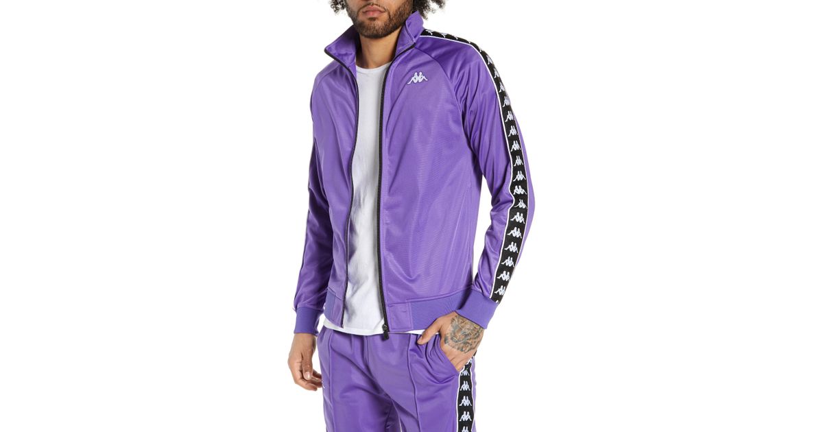 kappa jacket purple