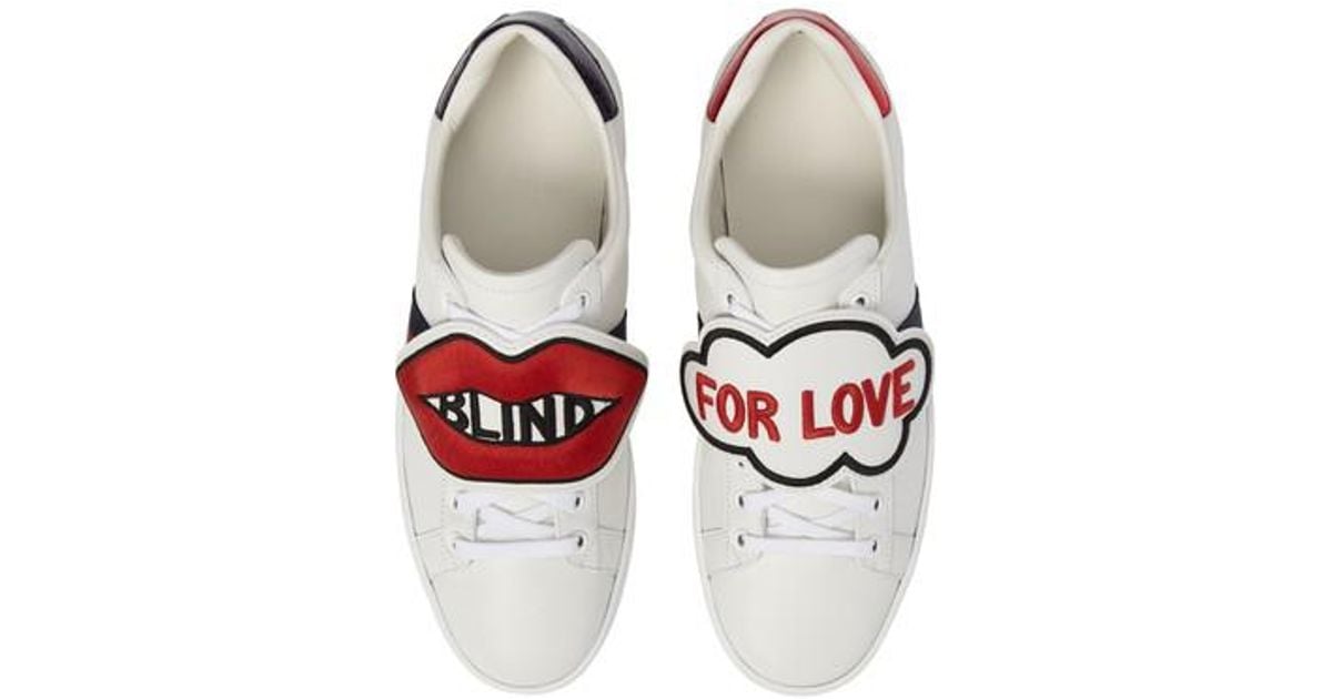 blind for love sneakers