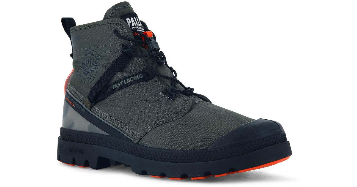 Palladium Pampa Travel Lite Waterproof Boot in Blue Lyst
