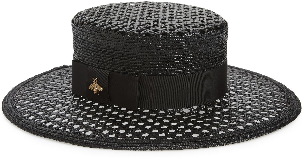 gucci woven hat