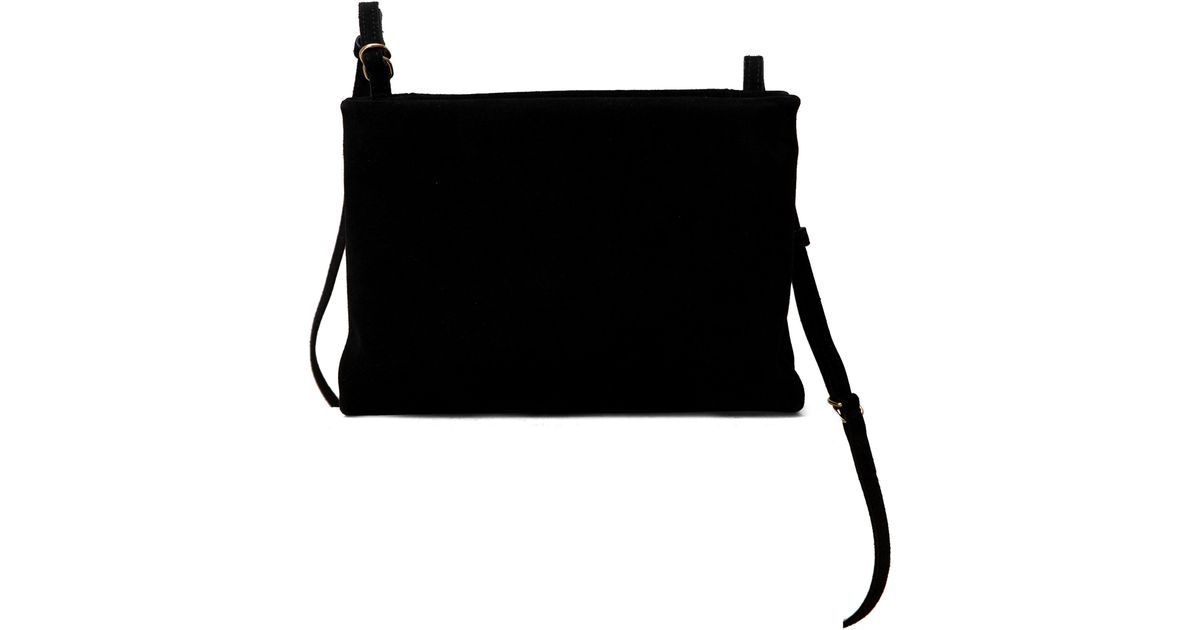 Yvonne Kone Ketty Leather Crossbody Bag in Black | Lyst