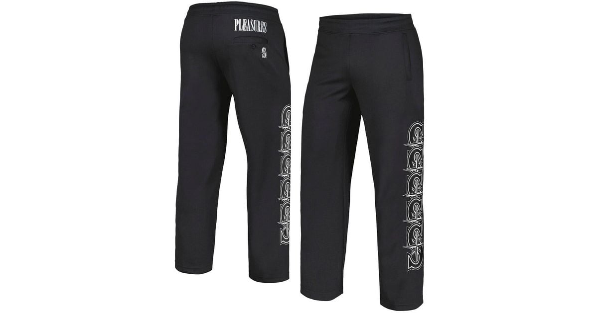 Pleasures Seattle Mariners Pitcher Track Pants At Nordstrom in Black ...