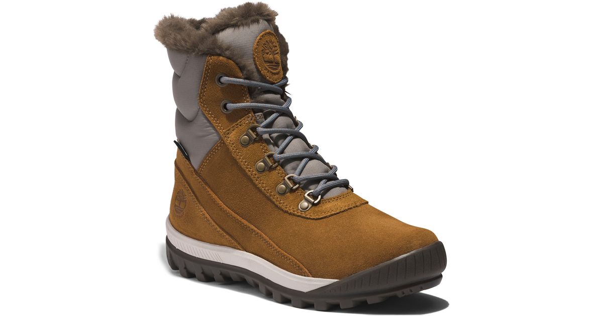 timberland mount hayes tall waterproof faux shearling lined boot