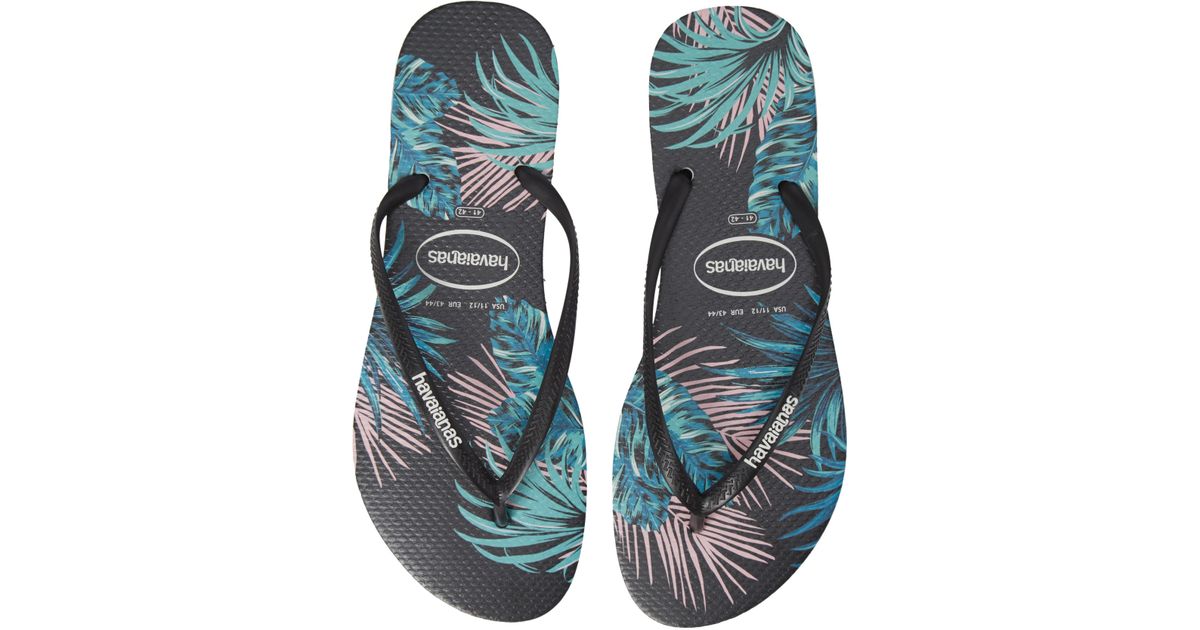 havaianas slim tropical floral