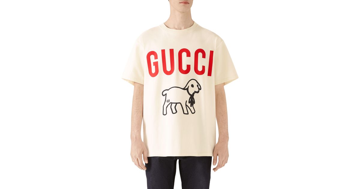 gucci lamb tshirt