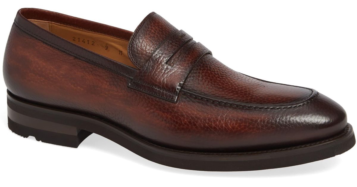 magnanni woven loafer