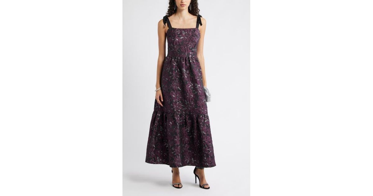 black patterned maxi dress Floral Navy Maxi Dress | Trendy Women's Dress