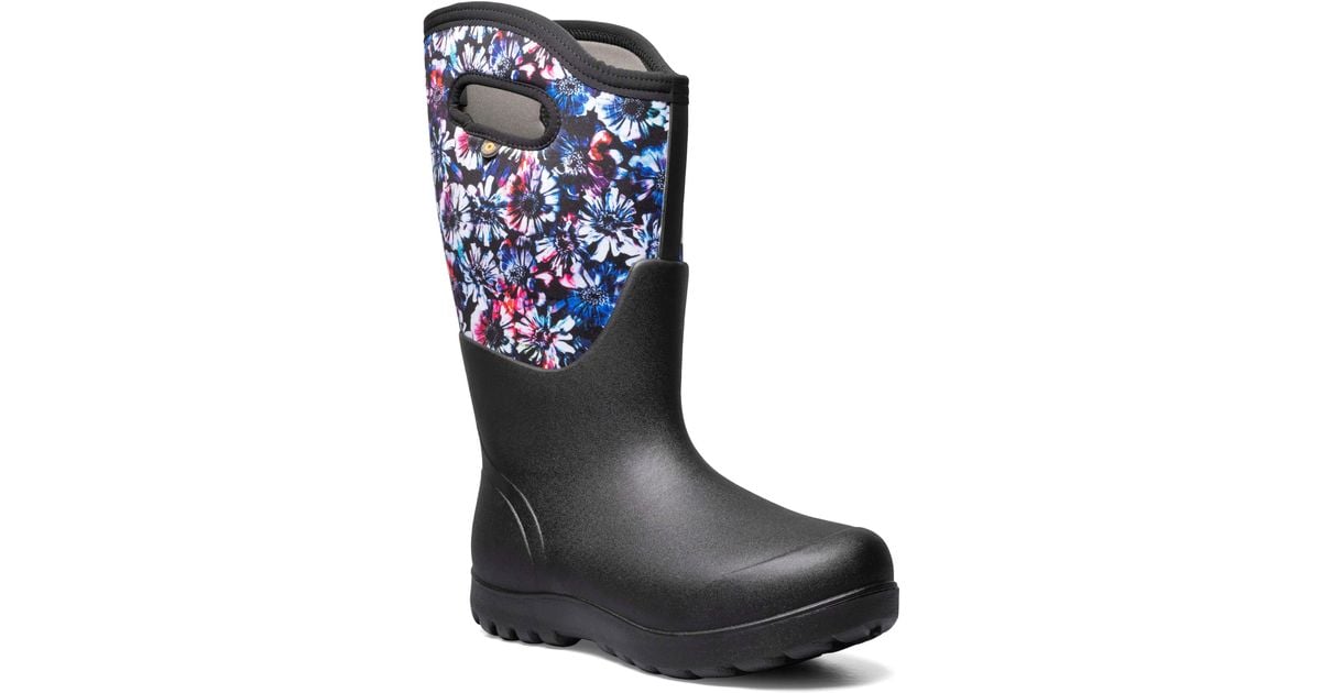 Bogs Neo Classic Waterproof Knee High Rain Boot in Black Lyst