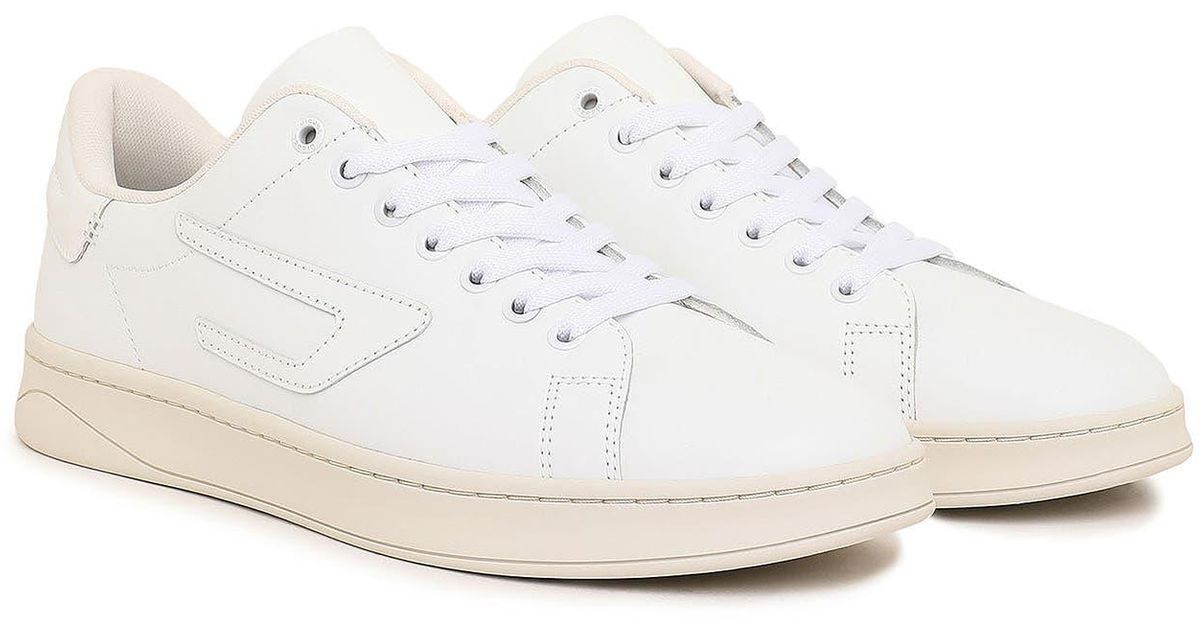 DIESEL Athene Low Sneaker in White for Men | Lyst