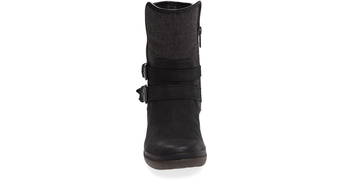 ugg simmens boot black size 8