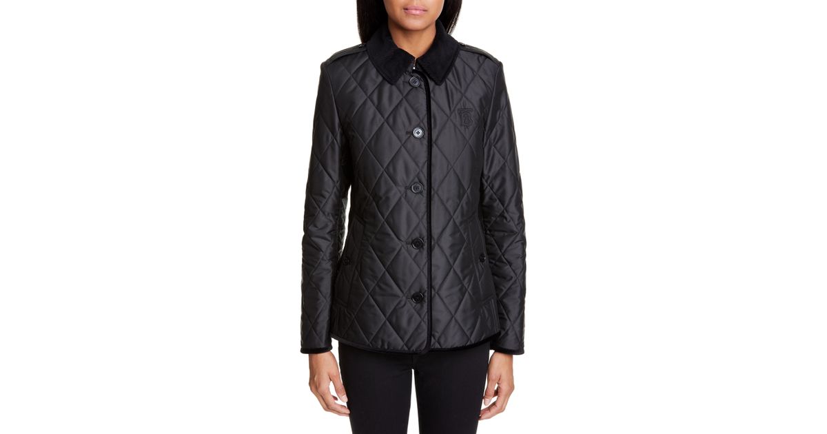 fernhill quilted coat burberry