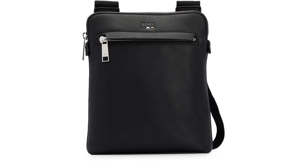 BOSS by HUGO BOSS Ray Messenger Bag in Black for Men Lyst