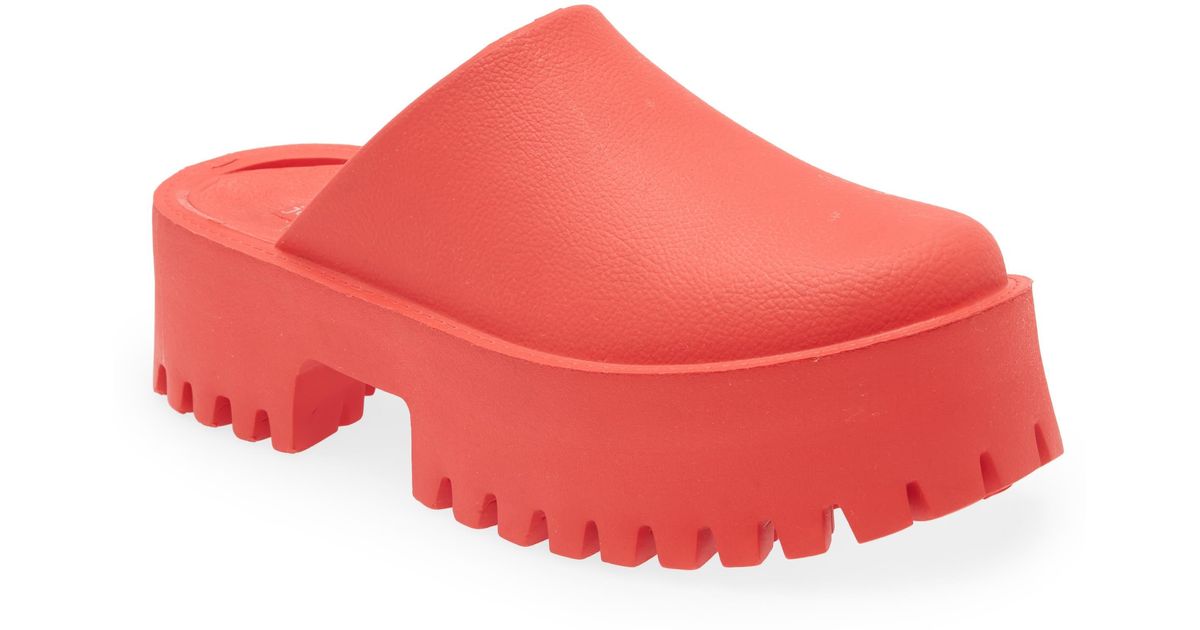lugged platform clog jeffrey campbell
