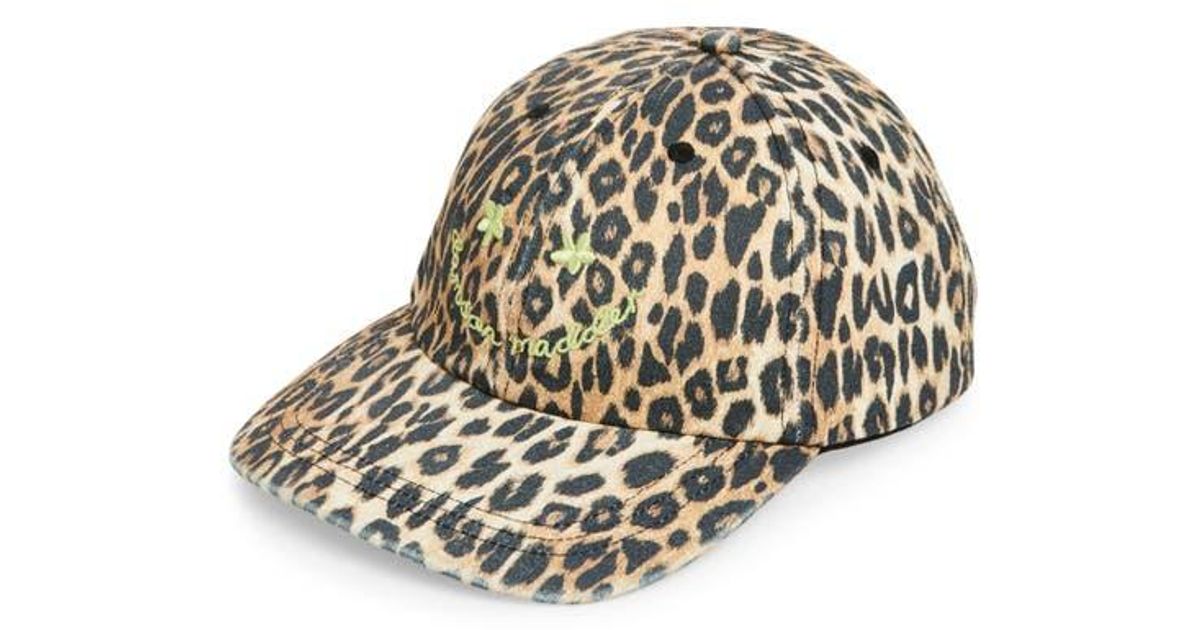 XRDSS Fashion Leopard Print Baseball Cap - Cotton Embroidered With Leather Bill - View #4