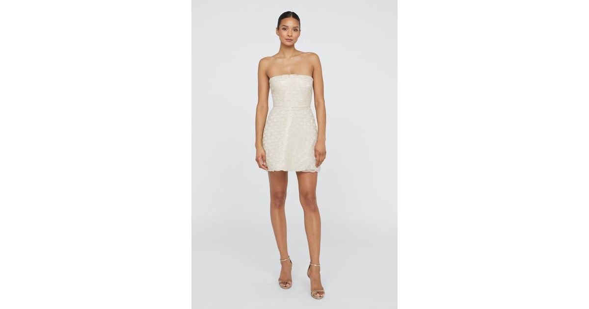theia white beaded dress BHLDN Theia Elsa Gown main image 0