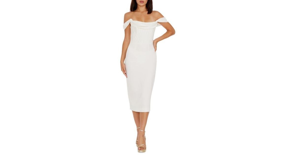 formal off shoulder black dress Off Shoulder V Neck Dress – Catherine Regehr