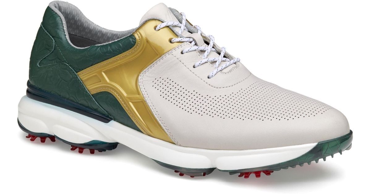 Johnston & Murphy Xc4® Gt2luxe Golf Shoe in White for Men Lyst