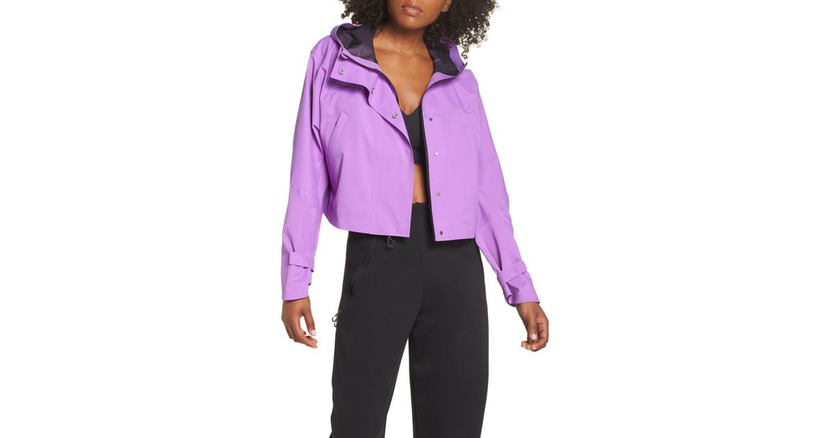 purple nike jacket womens