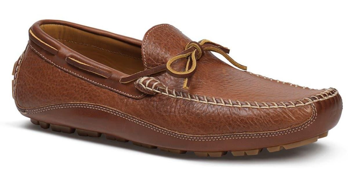 trask drake leather driving shoe