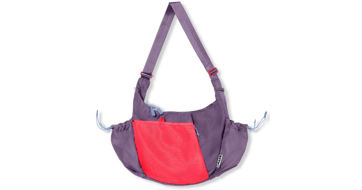 BABOON TO THE MOON Crescent Crossbody Big 8L in Pink | Lyst
