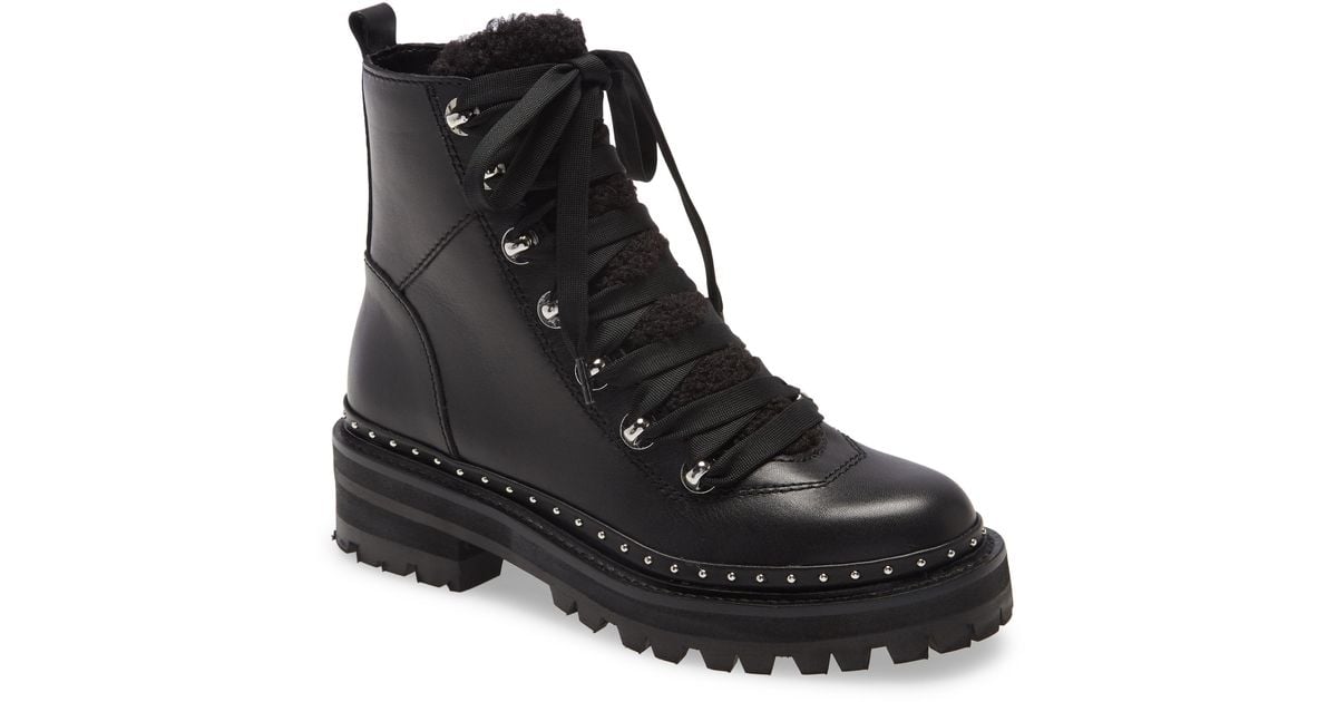 steve madden tunnel bootie black leather