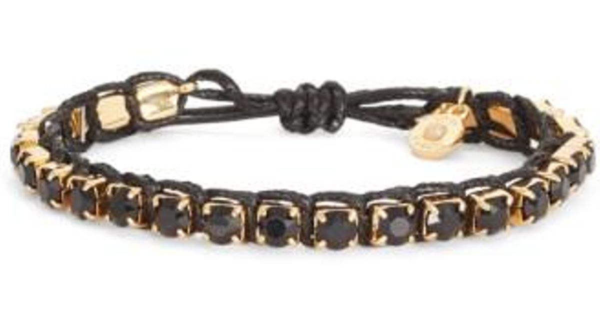 Tory Burch Friendship Bracelet in Metallic Lyst