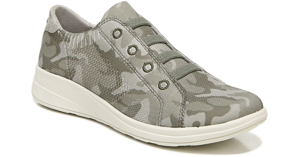 bzees golden knit slip on sneaker