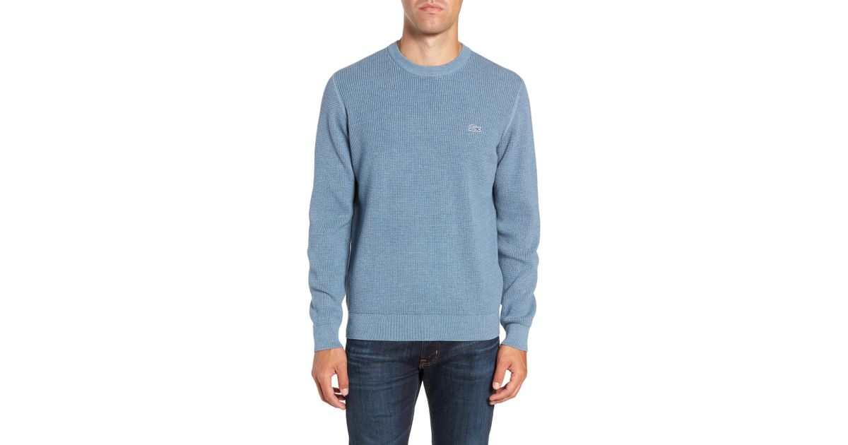 thermal knit sweater