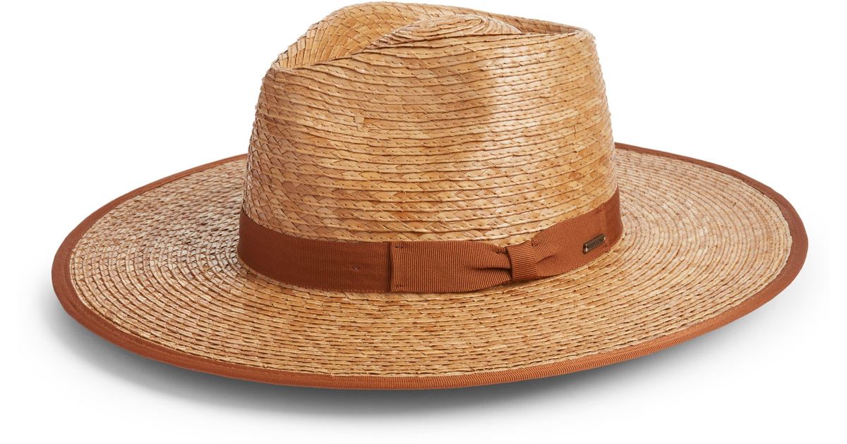 Brixton- Beck Straw Rancher Hat main image 0