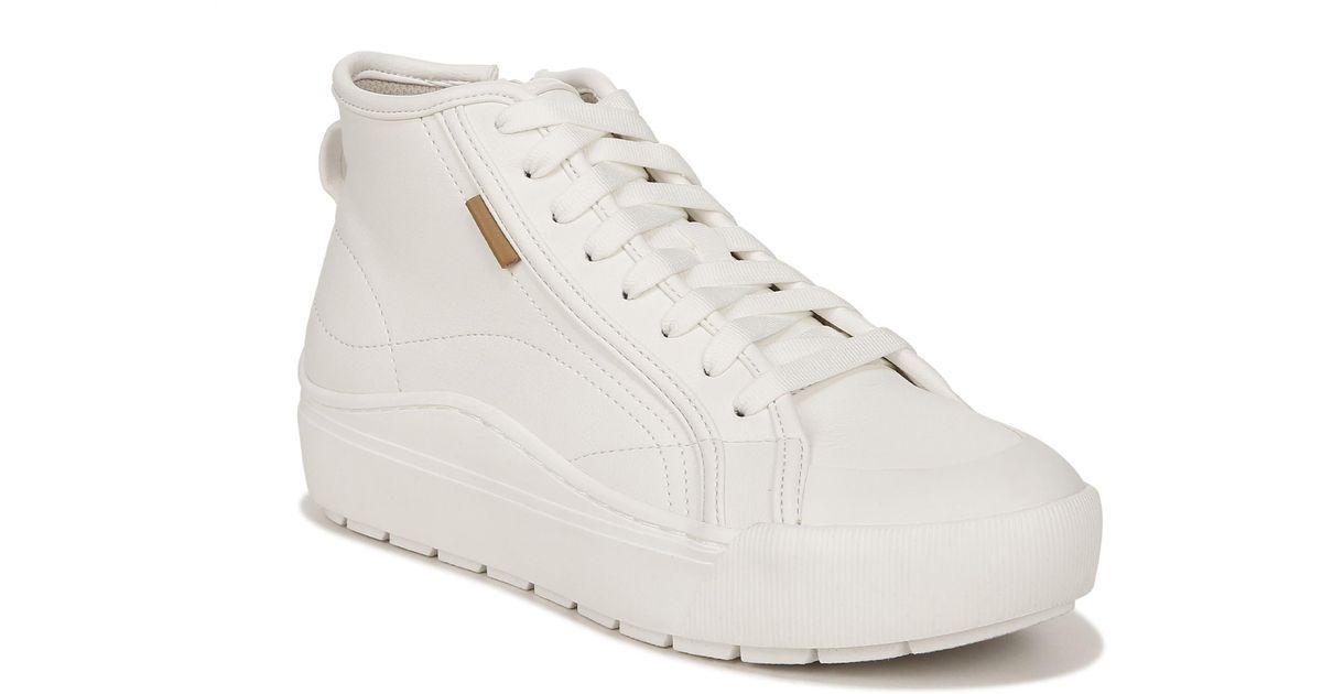 Dr. Scholls Time Off High Top Sneaker in White Lyst Dr. Scholls Time Off High Top Sneaker in White Lyst