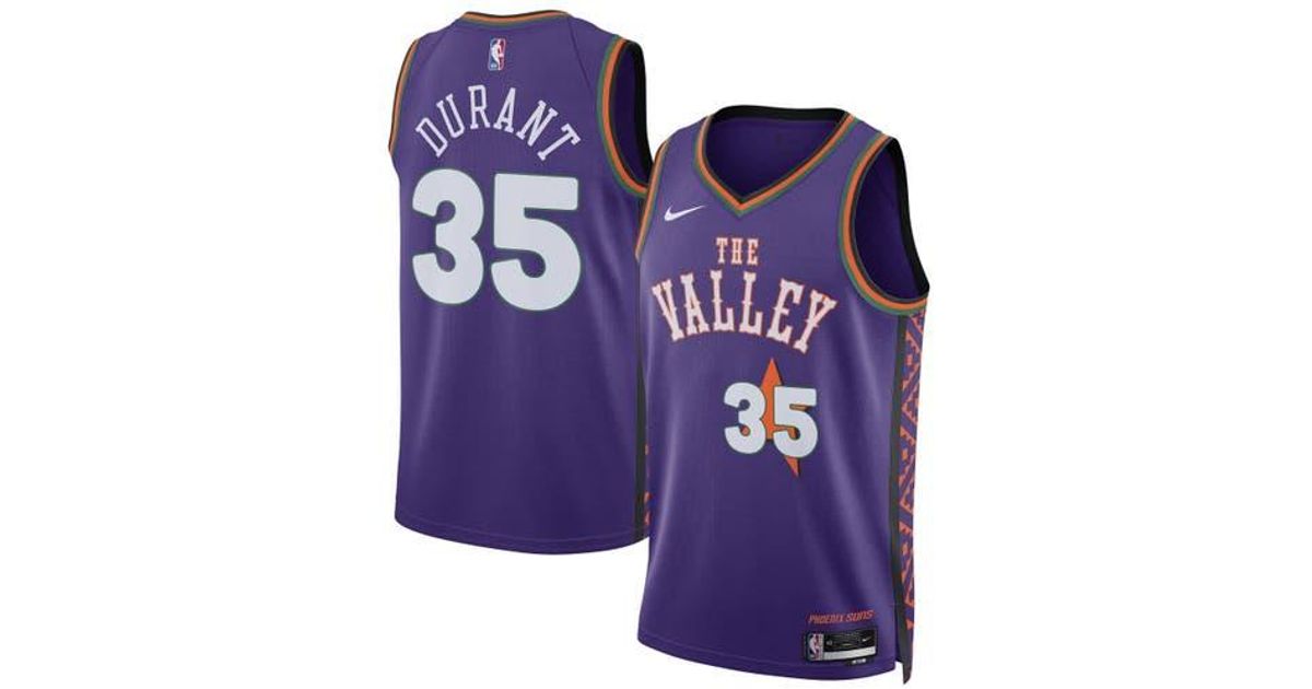 Nike Kevin Durant Phoenix Suns 2024/25 Swingman Player Jersey in Purple