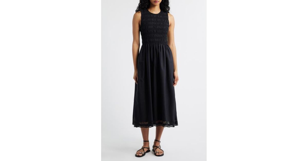 madewell embroidered smocked midi dress Amazon.com: Madewell Women's The Embroidered Melody Smocked Midi Dress, Jet Black, XXS : Clothing, Shoes & Jewelry